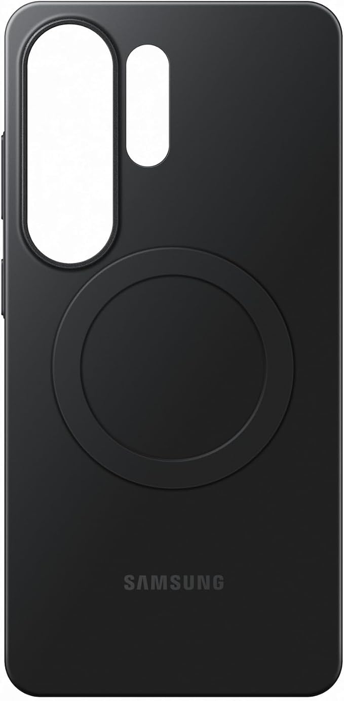 Samsung Galaxy S26 Rugged Magnet Phone Case Scratch Resistant Raised Edges Comfortable Safe Grip Black