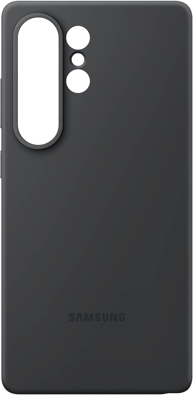Samsung Galaxy S25+ Silicone Phone Case Protective Cover Color Variety Smooth Grip Durable Design Snug Fit US Version EF-PS936CBEGUS Black