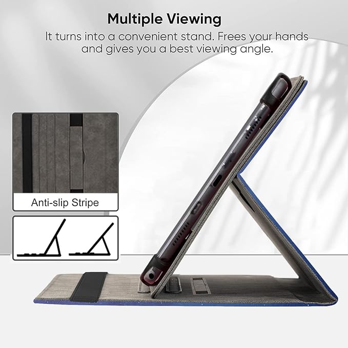 Universal 11 12 Inch Android Tablet Case Slim Fit Standing Cover for 10.9 11 11.5 12 Touchscreen Tablet with Multiple Viewing AnglesBird Tree