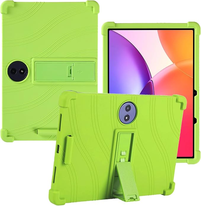 for TCL TAB A1 Plus 12.2 Inch Tablet CaseBOVUGAC Adjustable Stand Shockproof Easy Installation Slim and Lightweight Premium Silicone Protective Shell for TCL TABA1 Plus 12 Case Cover.(Black)