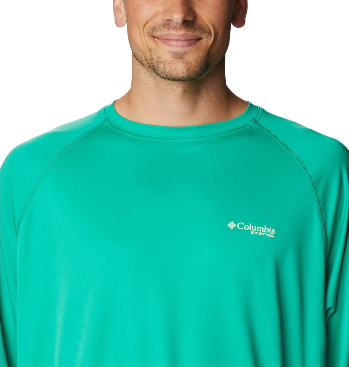 Columbia Men's Terminal Tackle Long Sleeve Shirt, Circuit/Key West Logo, 3X Tall