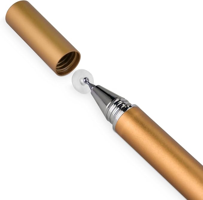 BoxWave Stylus Pen Compatible with Apple Watch Series 10 (46mm) - FineTouch Capacitive Stylus Super Precise Stylus Pen - Champagne Gold