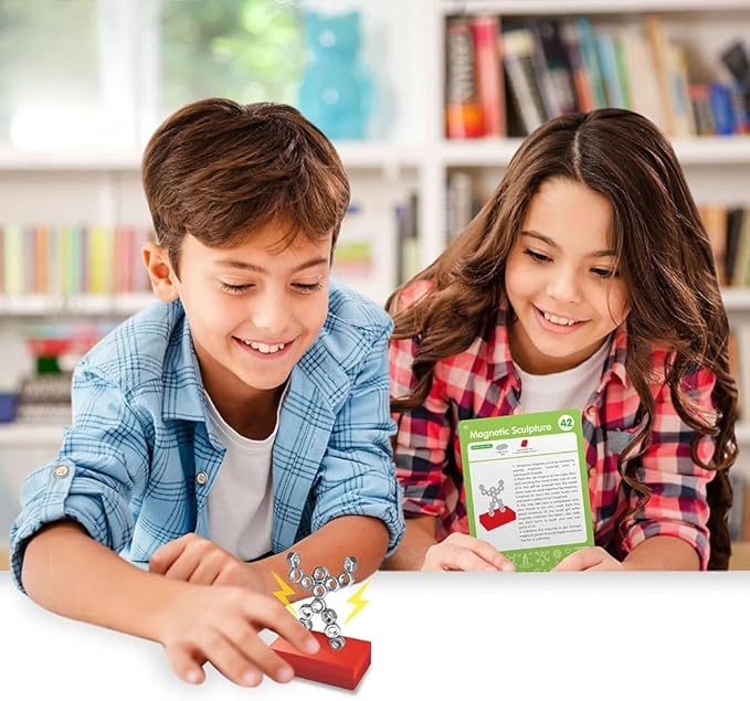 Engaging STEAM Scientific Discovery Kit Volume 1-42 Hands-On Experiments for Kids – Great Educational Activity for Home, Classroom, & After-School Projects