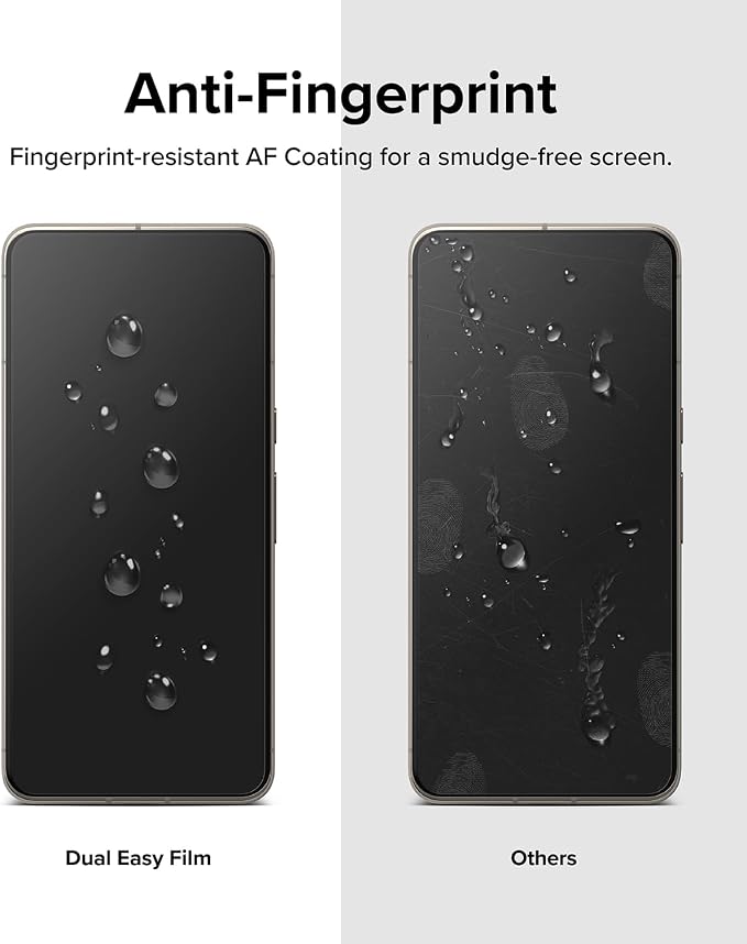 Ringke Dual Easy Film [4-Layer Protection] Compatible with Google Pixel 8 Pro Screen Protector Self Healing Repair Coating Full Coverage HD Clear Screen Protector with Installation Tool - 2 Pack