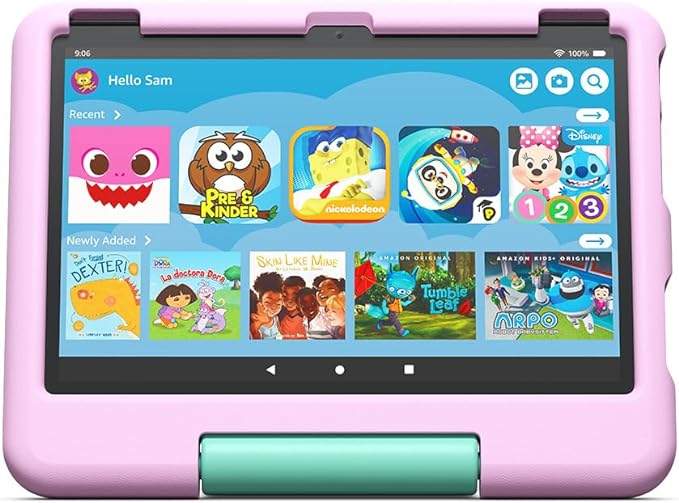 Amazon Kid-Proof Case for Fire HD 10 tablet (Only compatible with 13th generation tablet 2023 release) - Blue