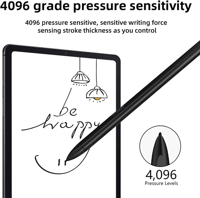 HAOZEE EMR Stylus Compatible with Remarkable 2 Pen with Eraser | 4096 Pressure Level Sensitivity Palm Recognition Digital Pen Marker Plus Compatible Kindle Scribe Tablet Pen