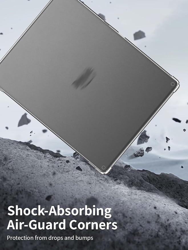 for Kindle Scribe Colorsoft (New 2025 Model) 11inch CaseSlim &amp Lightweight Soft TPU Anti-Scratch Back with Shockproof Impact Resistant Raised Edge -Transparent