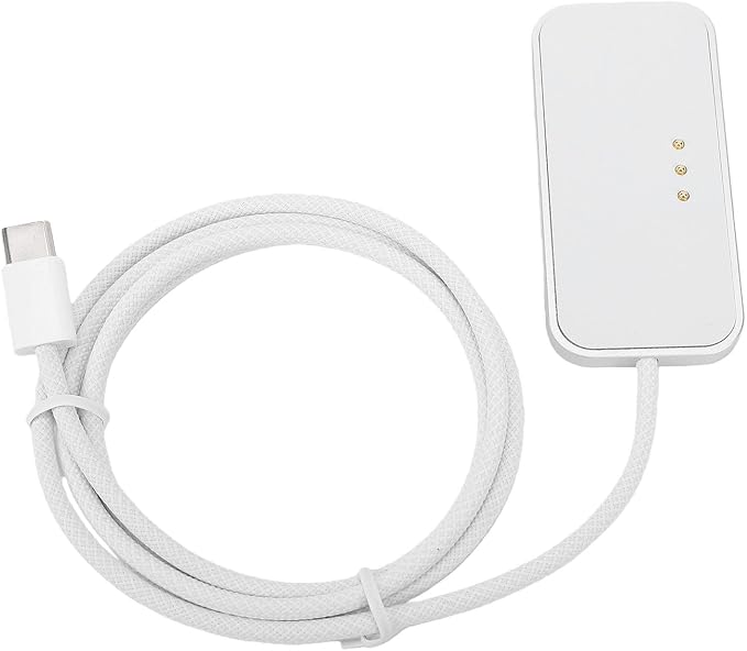 Jiawu Magnet Wireless Charger 27W Fast Charging Magnet Alignment Slim Design with USB C Cable for Pro 12.9 3rd 4th 5th 6th M3 Tablet (2m)