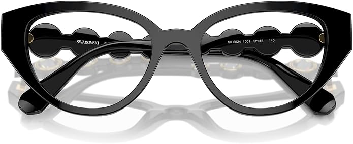 Swarovski womens Sk2024 Cat Eye Prescription Eyewear Frames
