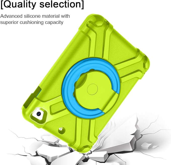 AKABEILA Compatible with Amazon Fire HD 8 2020/2022 Tablet Case，Rugged Kids Case with Stand Lightweight Shockproof Kids Friendly Tablet Cover Black