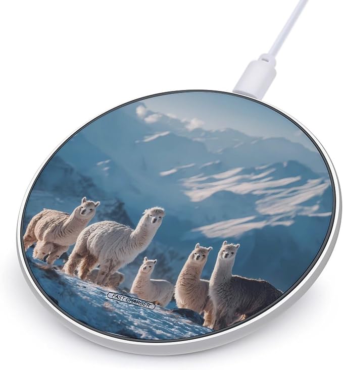 Llamarama-Llama Wireless Charger Portable Charging Pad | LightweightAll Smartphone