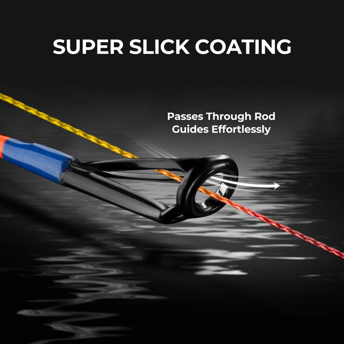 KastKing Superpower Braided Fishing Line, Orange Camo, 65LB, 150 Yds
