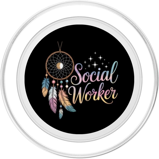 Social Worker Social Workering Social Work PopSockets Adhesive PopGrip