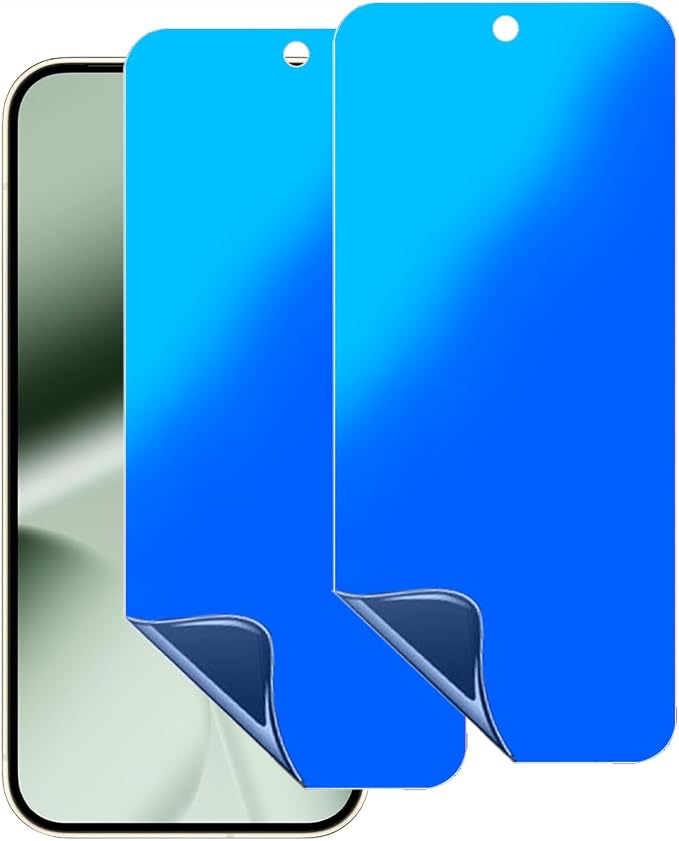 2 Pack for Google Pixel 10 Pro XL /9 Pro XL Matte Privacy Screen Protector Anti spy Anti Glare Anti blue Light Film Gradient Blue