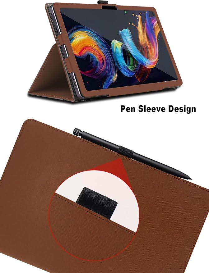 Case for TCL Nxtpaper 11 Plus 11.5 inch TCL Nxtpaper 11 Plus Tablet Case Folding Stand Protective Cover with Pencil Holder and Wrist Strap Full Protection. (Black)