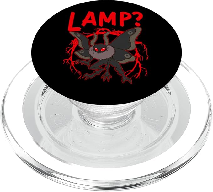 Mothman Cryptid Folklore Lamp? PopSockets Adhesive PopGrip