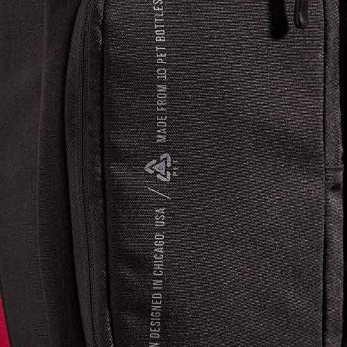 WILSON Clash V2 Super Tour Tennis Backpack - Red/Black, Holds up to 2 Rackets