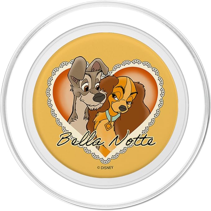 Disney Lady and the Tramp Vintage Valentine PopSockets Standard PopGrip