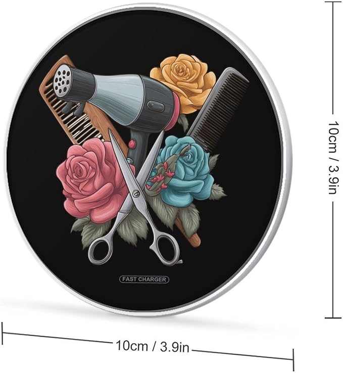 Hairstylist Wireless Charger Portable Charging Pad | LightweightAll Smartphone