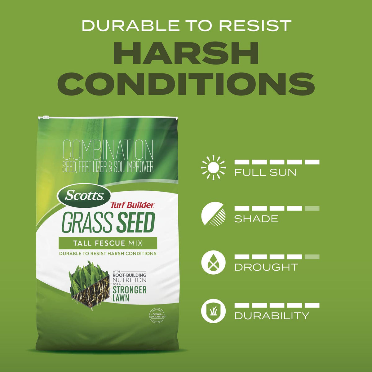 Scotts Turf Builder Grass Seed Tall Fescue Mix, 32 lbs.