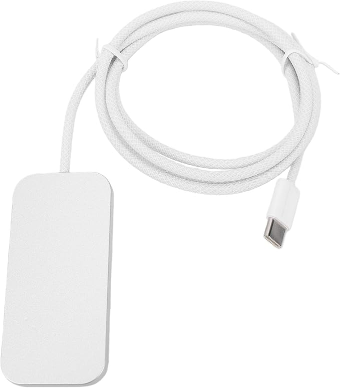 Jiawu 35W Fast Charging and Magnetic Connection Pro Charger Aluminum Alloy Charging Pad with Ultra Thin Design for Pro 11 Inch M4 M5 (2m)