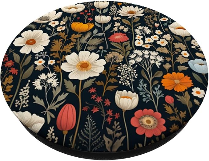 Mixed Flower Bouquet Floral Pattern Wildflowers PopSockets PopGrip for MagSafe