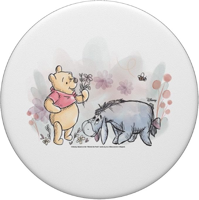 Winnie The Pooh - Pooh and Eeyore PopSockets PopGrip for MagSafe