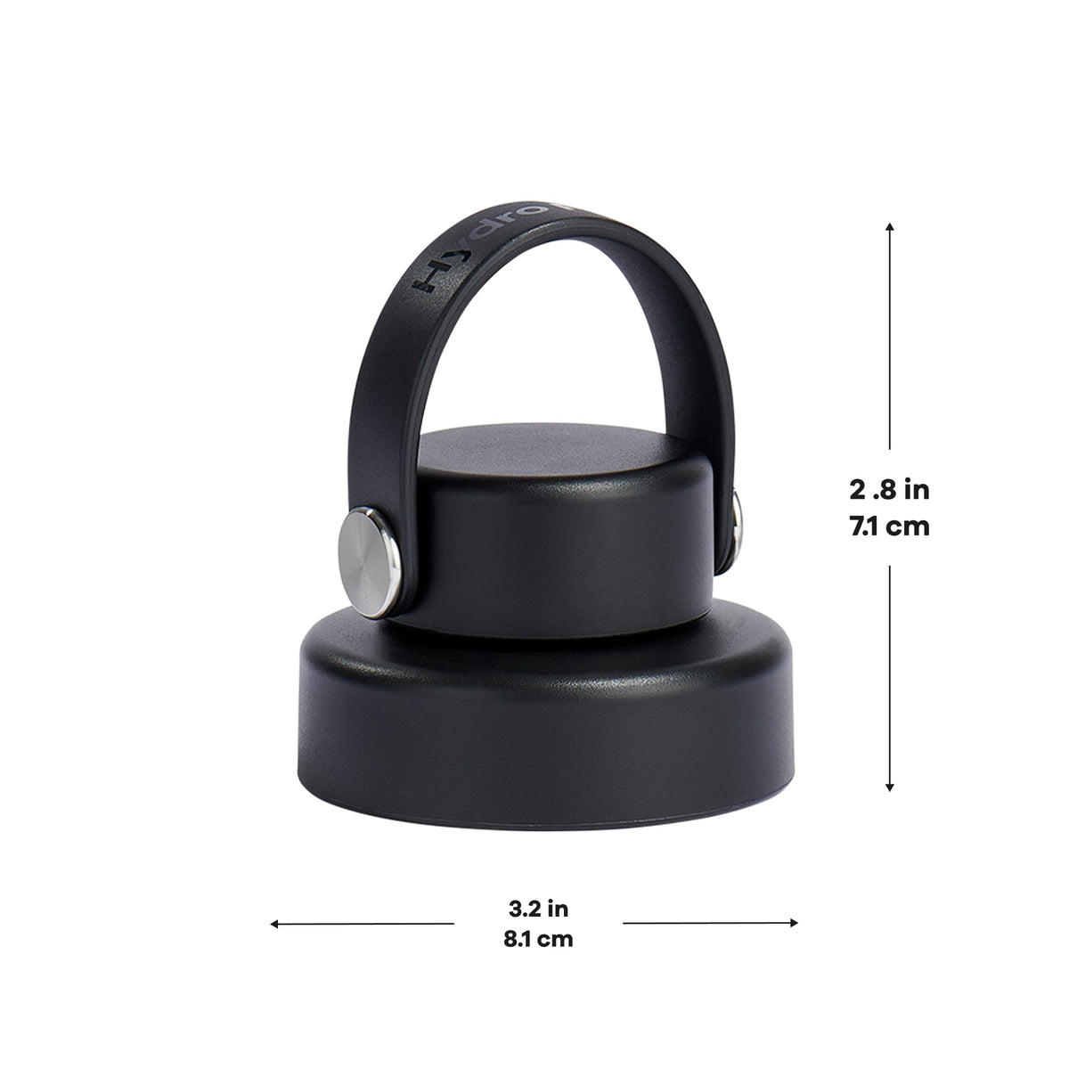 Hydro Flask Lid – Chug Cap Replacement Lid for Wide Mouth Water Bottles Black