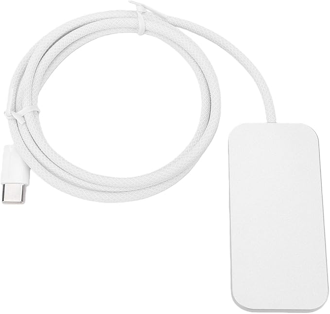 GOWENIC Magnet Wireless Charger for Pro 12.9 Inch 3rd 4th 5th 6th Gen USB C Charger 27W Fast Charging Cable Compact Wireless Charging Pad for Tablet (1m)