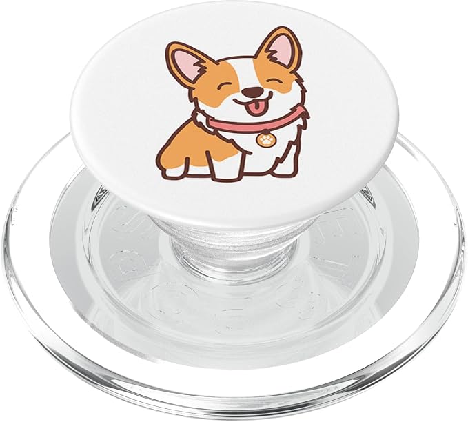 Adorable Sweet Corgi Dog For Boys and Girls PopSockets Adhesive PopGrip