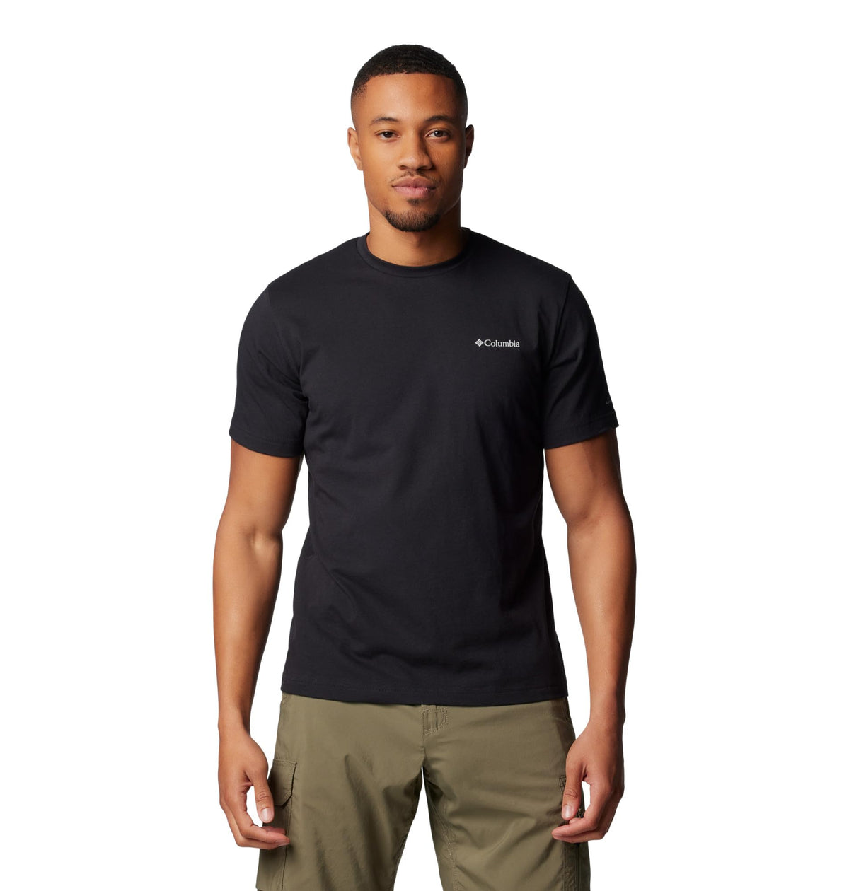 Columbia Men's Thistletown Hills Graphic Short Sleeve, White/Wanderland Graphic, 4X Big