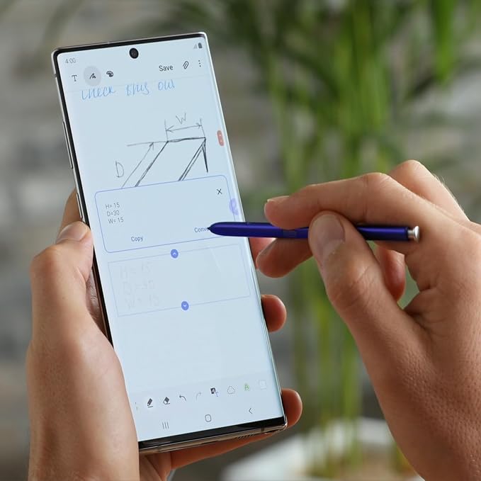 2 Pack Black Galaxy Note 10 Plus Pen for Samsung Galaxy Note 10 5G Touch Screen Stylus Pen Replacement Parts for Samsung Note 10 Note 10 Plus Note 10 Ultra S Pen No Bluetooth Function