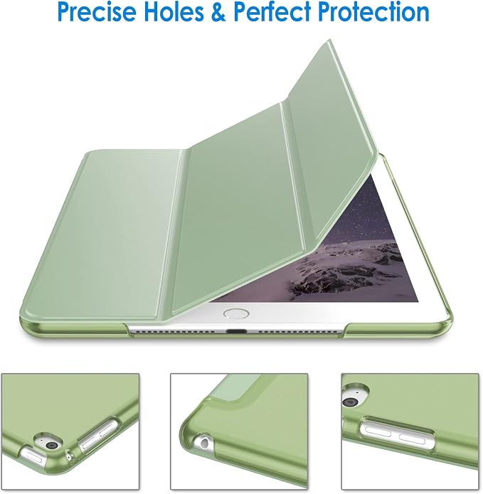 JETech Case for iPad Air 2 (2nd Generation) Smart Cover Auto Wake/Sleep (Blue)