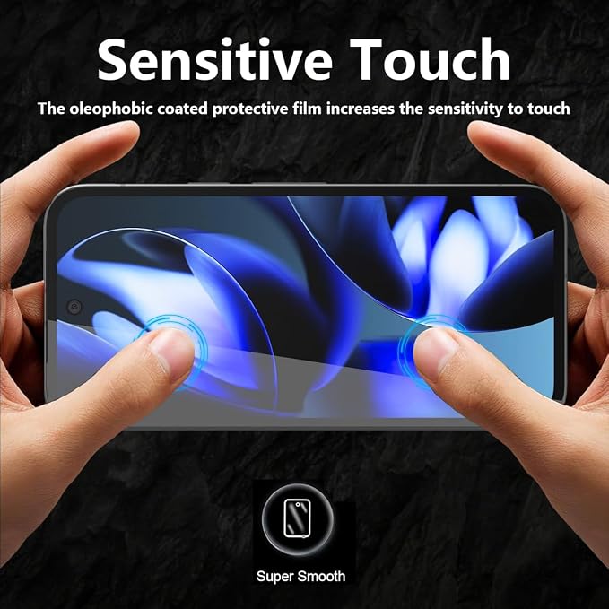 for iPhone 17 Pro Max Back Screen Protector Flexible Film Not Glass with Camera Lens Protector 2+2 Pack Self-Healing Anti Scratch HD Clear Soft TPU Protective Hydrogel Film