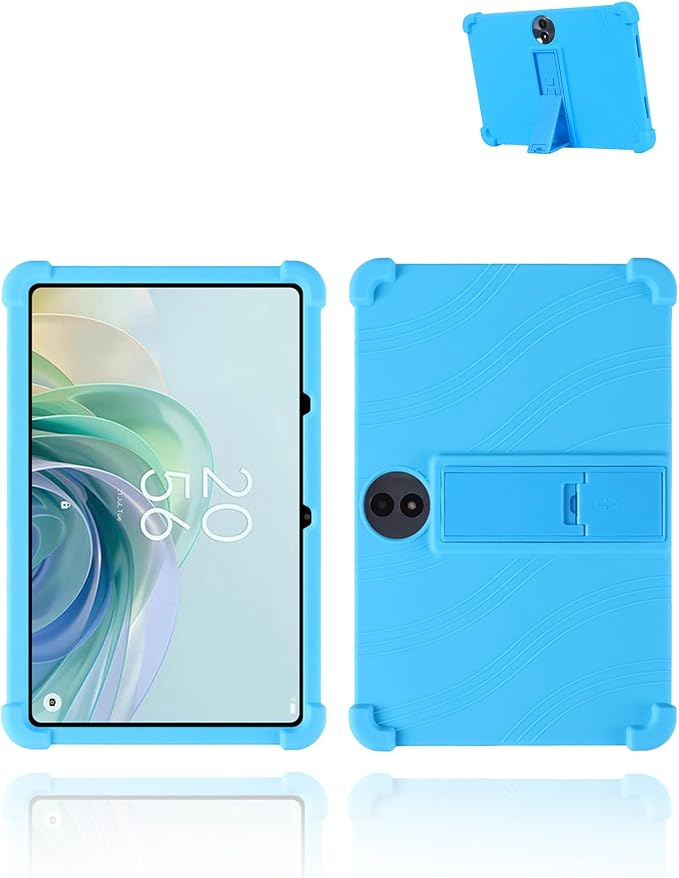 for TCL NXTPAPER 11 Plus Android 15 Gaming Tablet11.5 2.5K Ultra Clear Display Tablet Model CaseSoft Silicone Adjustable Stand Cover Lightweight Kids FriendlyBlack.