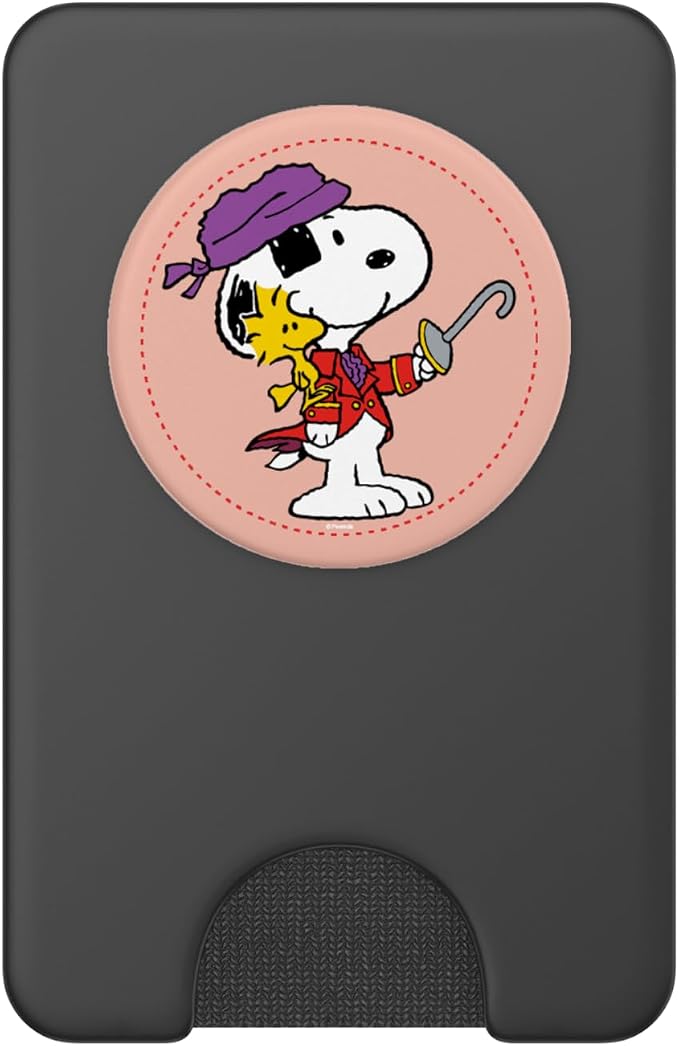 Peanuts Ahoy Snoopy and Woodstock PopSockets Adhesive PopGrip
