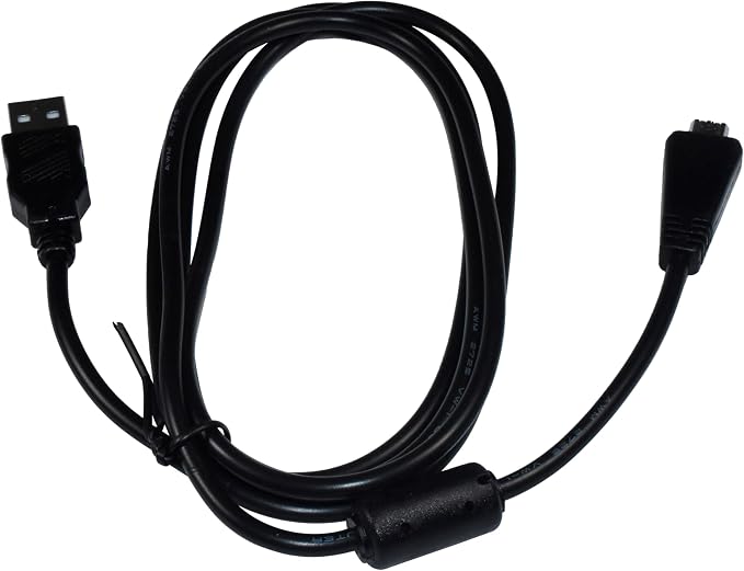 HQRP USB Data Cable Cord for Sony VMC-MD3 Cyber-Shot DSC-TX10 DSC-TX20 DSC-TX5 DSC-TX55 DSC-W560 DSC-W570 DSC-W580 DSC-HX100 DSC-T110 DSC-T99 Digital Camera