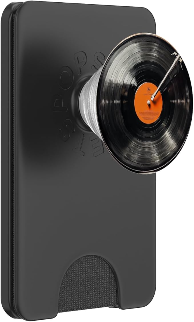 Vinyl Record Player Vinyl Collector Retro Music Lover PopSockets PopGrip for MagSafe