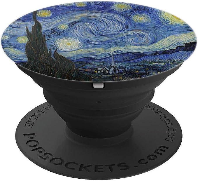 Van Gogh Starry Night Pop Socket PopSockets Adhesive PopGrip