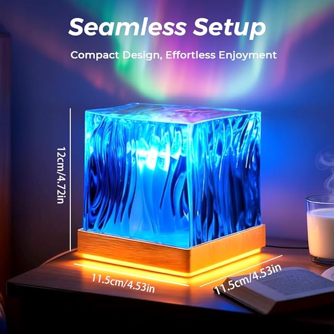 Northern Dreamscape Projector, 2026 New16 Color Aurora Light Projector, Mood Lighting for Bedroom, Perfect Christmas Gifts for Teens, Aurora Lamp for Decoration (Remote Control)