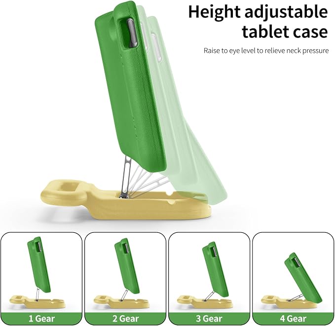 Kids Case for iPad (A16) 11th/10th Gen 10.9'' 2025/2022Adjustable Portrait/Landscape Stand/Drop Proof with HandleChild Friendly Case for iPad Air 11 (M4/M3/M2) 2026/2025/2024 (BlackBlue)