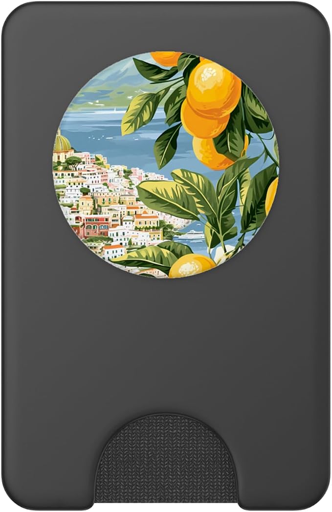 Italian Coast with Amalfi Lemons from the Mediterranean Sea PopSockets PopGrip for MagSafe