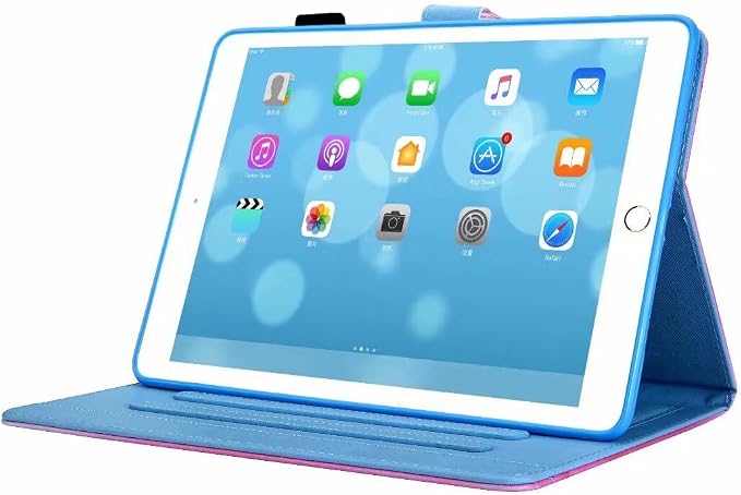 iPad mini Case FANCITY Mini 4 Mini 5 Mini 3/2/1 Smart Wake Sleep Case with Kickstand [Card Slot &amp Pen Holder] PU Leather Protective Cover for Apple iPad mini 4 Mini 5 2019 Mini 2/3 - Beach