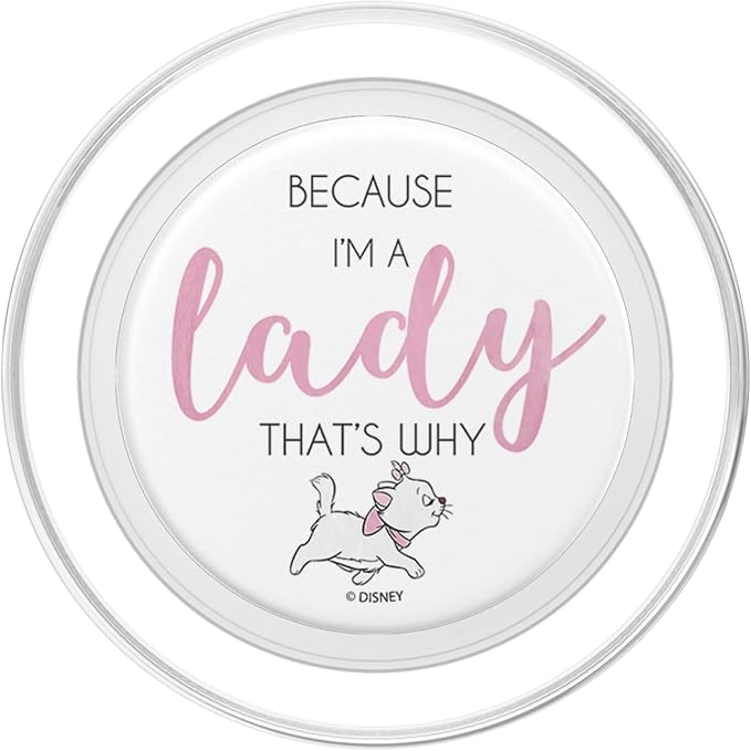 Disney The Aristocats Marie Because I'm A Lady That's Why PopSockets Adhesive PopGrip