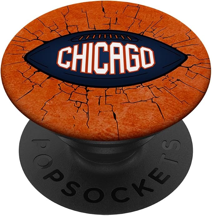Chicago Football - Sports Fans PopSockets Adhesive PopGrip