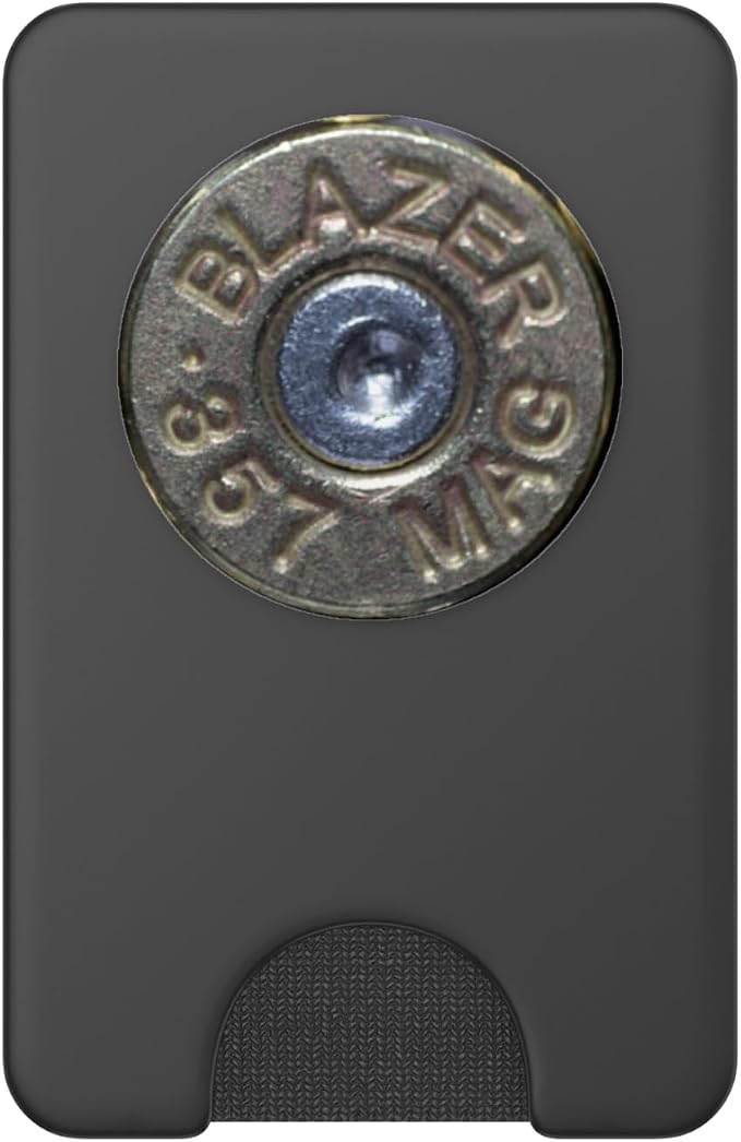 357 Mag Spent Bullet casing Brass-Awesome Gun Collector Gift PopSockets Adhesive PopGrip