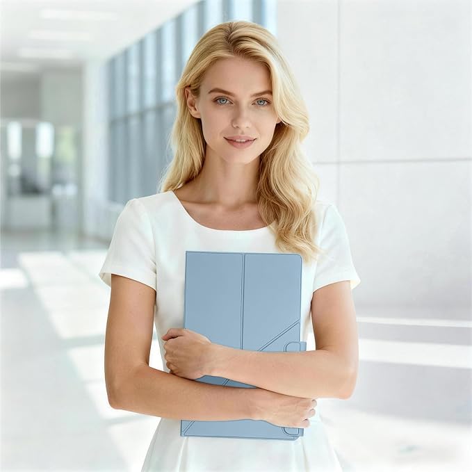 OATSBASF for Galaxy Tab S11 Ultra Case (2025) Magnetic Book Cover | Slim Minimalist Style Foldable Stand Support Auto Wake/Sleep 14.6 inch Tablet Case