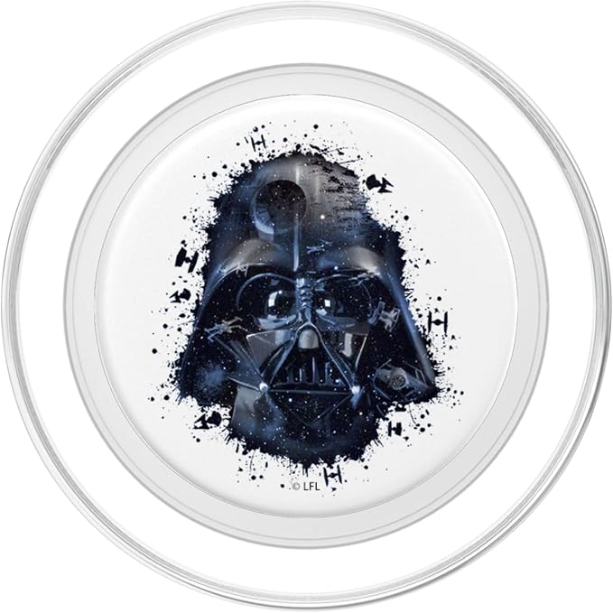 Star Wars Darth Vader Splatter Galaxy Helmet PopSockets Adhesive PopGrip