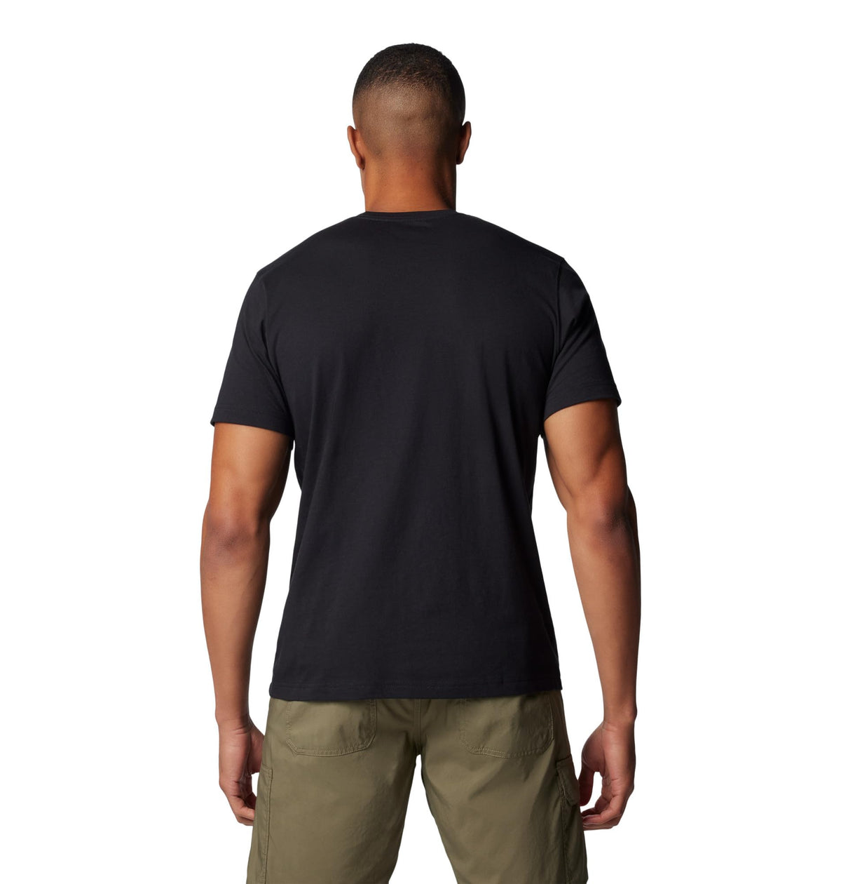 Columbia Men's Thistletown Hills Graphic Short Sleeve, Mango Heather/Hikers Graphic, 5X Tall