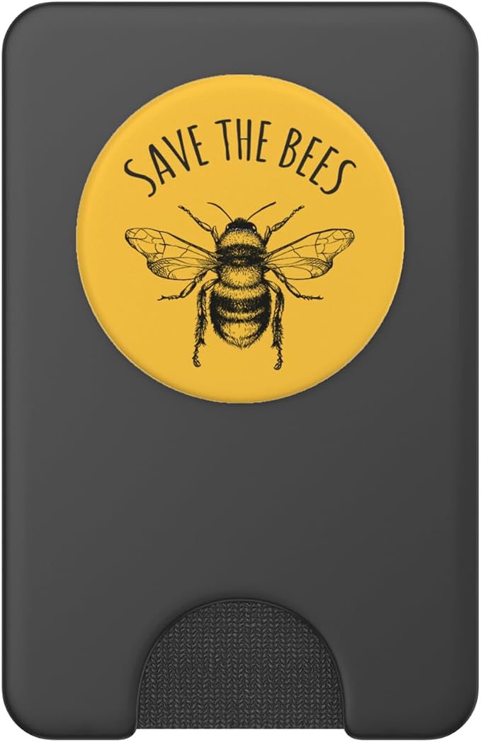 Save The Bees Earth Day Save Our Planet Environmental PopSockets Adhesive PopGrip